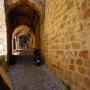 One of the many ancient alleys of the Citadel of Rhodes. It's truly delightful to walk in this ancient city.
